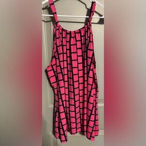 Cynthia Rowley Size XL Tie-Back Tank EUC